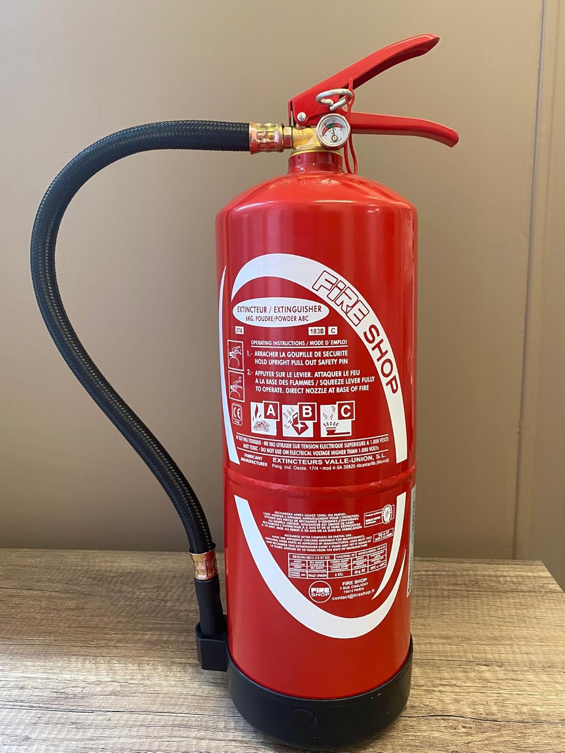 Extincteur Poudre Abc