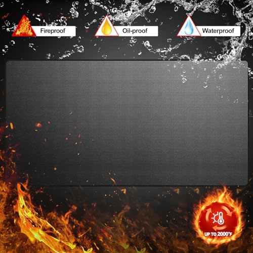 Vue 2 de Tapis Ignifuge Cm