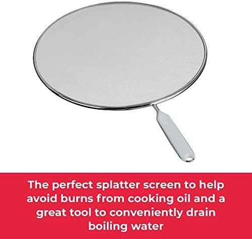 Vue 3 de Metaltex Fritto Passoire Antieclaboussures