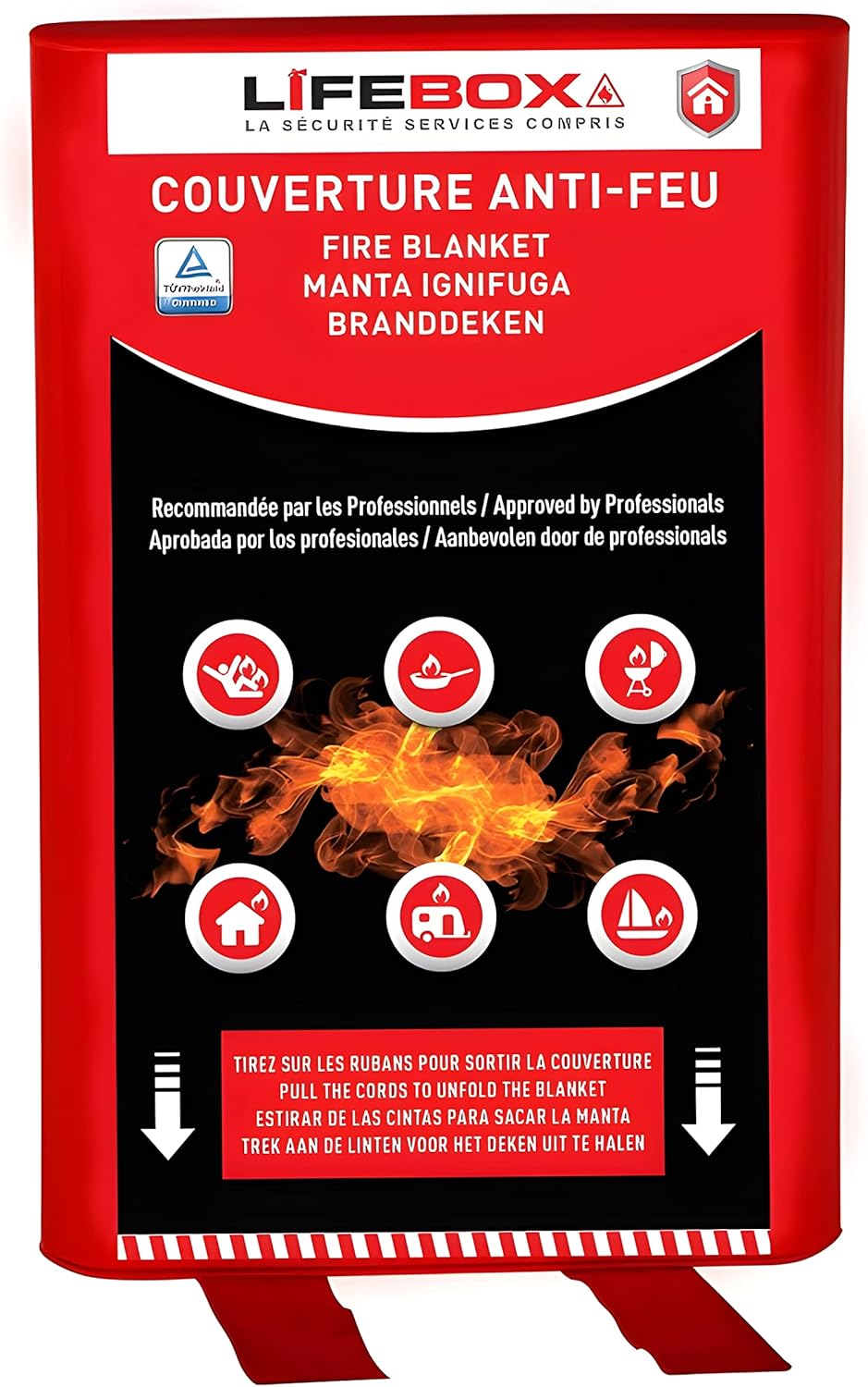 Lifebox Couverture Anti Feu