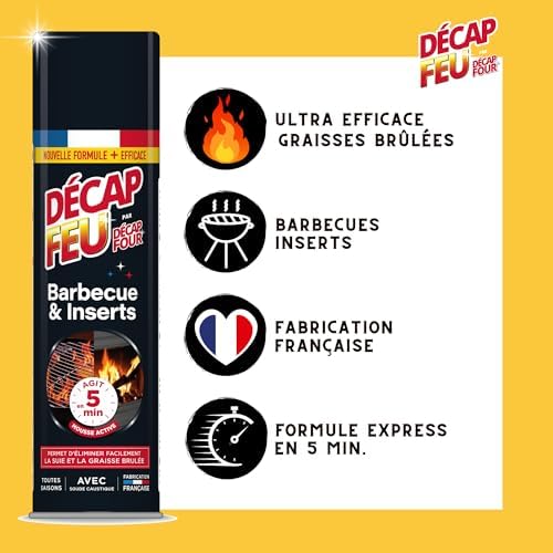 Vue 3 de Decapfour Feu Barbecue Inserts
