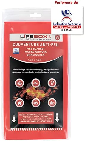 Vue 4 de Lifebox Couverture Anti Feu