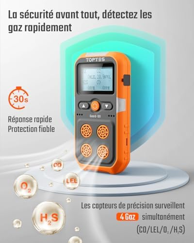 Vue 2 de Toptes Guard Detecteur De