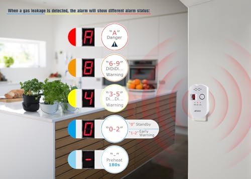 Vue 3 de Afikes Detecteurs De Gaz