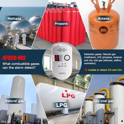 Vue 4 de Afikes Detecteurs De Gaz