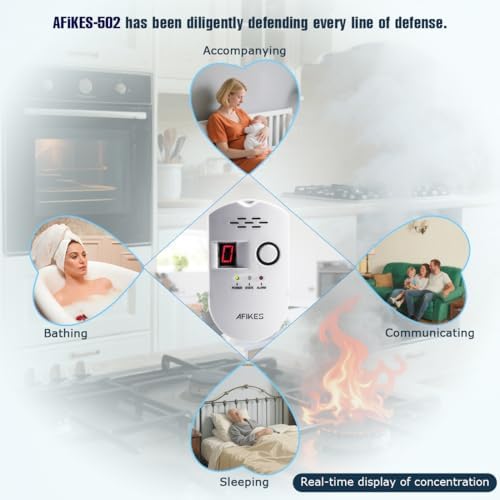 Vue 6 de Afikes Detecteurs De Gaz