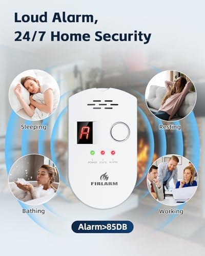 Vue 5 de Firlarm Detecteur De Gaz