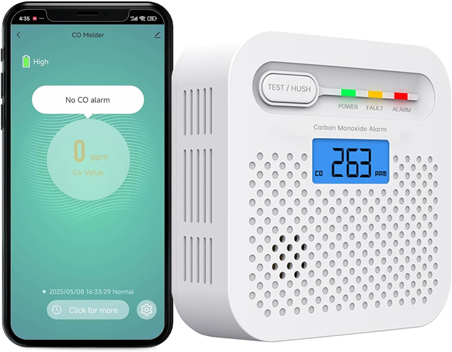 Detecteur De Co Wifi