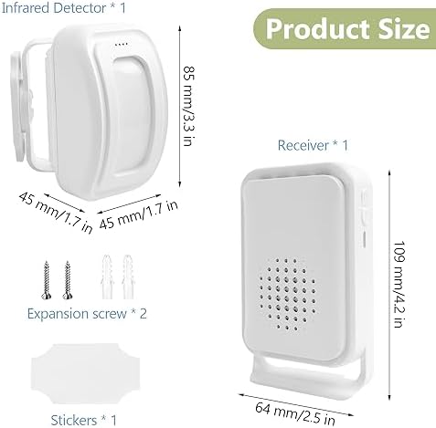 Vue 2 de Detecteur De Passage Alarme