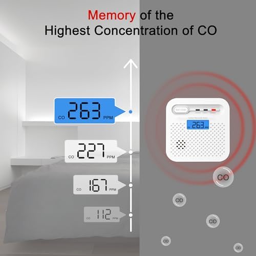 Vue 3 de Detecteur De Monoxyde De