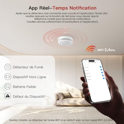 Vue 4 de Physen Detecteur De Fumee