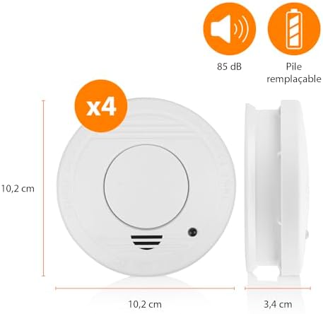 Vue 3 de Smartwares Lot De Detecteurs
