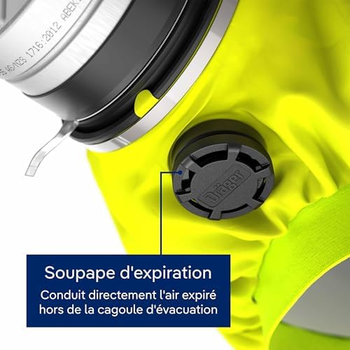 Vue 4 de Drager Parat Masque De