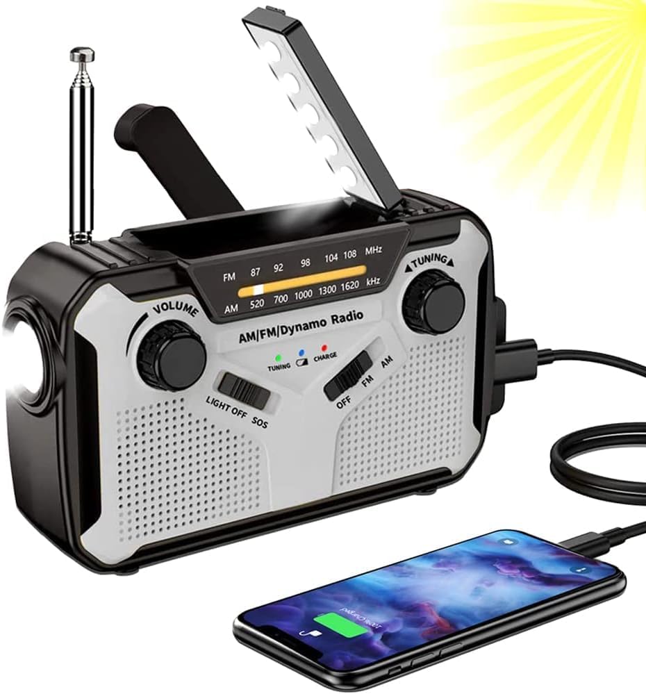 Solar Radio Amfm Portable