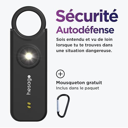 Vue 3 de Snapsiren Alarme Personnelle Antiagression