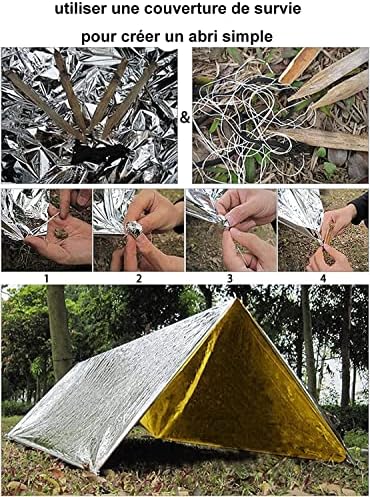 Vue 6 de Honyao Couverture De Survie