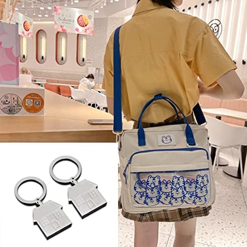 Vue 6 de Plabbdpl Pcs Argent Portecles