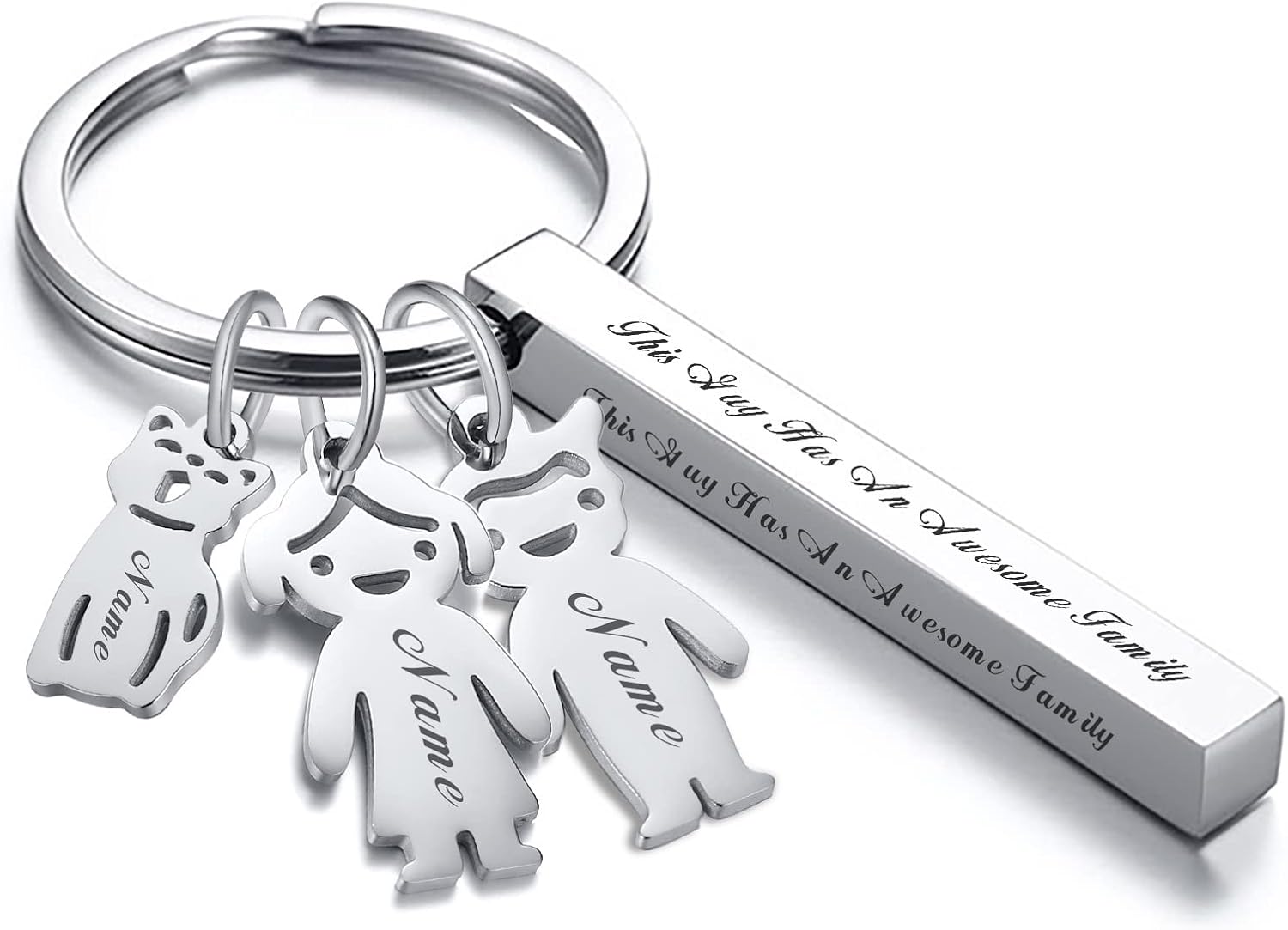 Vnox Portecles Personnalise Avec