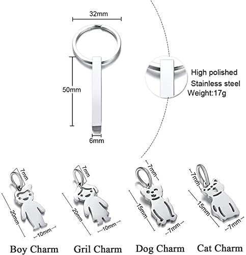 Vue 5 de Vnox Portecles Personnalise Avec