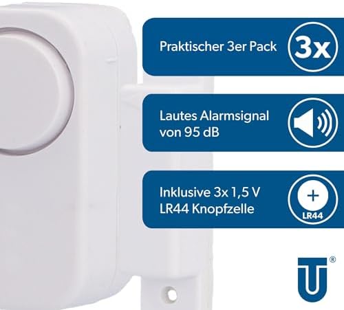 Vue 3 de Unitec Lot De Alarmes