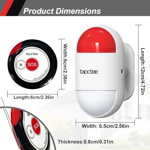 Vue 2 de Taoctee Alarme Securite Maison