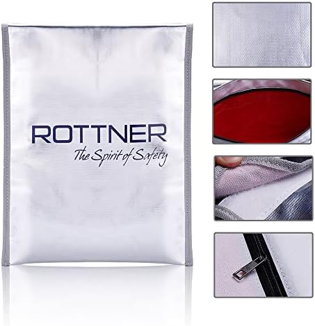 Vue 3 de Portedocuments Rottner Difficilement Inflammable