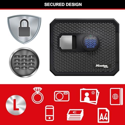 Vue 5 de Master Lock Coffrefort Anti