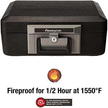 Vue 3 de Sentrysafe Coffrefort Ignifuge Avec