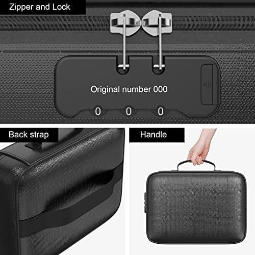 Vue 3 de Qniglo Coffre Fort Anti