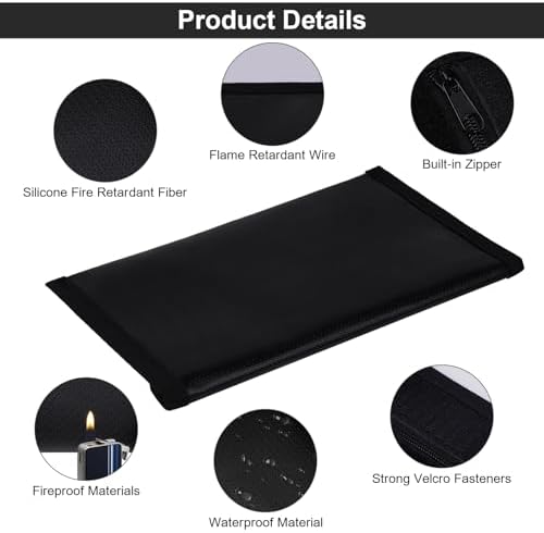 Vue 3 de Offcup Pochette Anti Feu