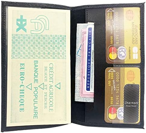 Vue 3 de Etui Porte Chequier Porte