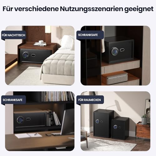 Vue 5 de Grimtron Coffrefort Biometrique Coffrefort