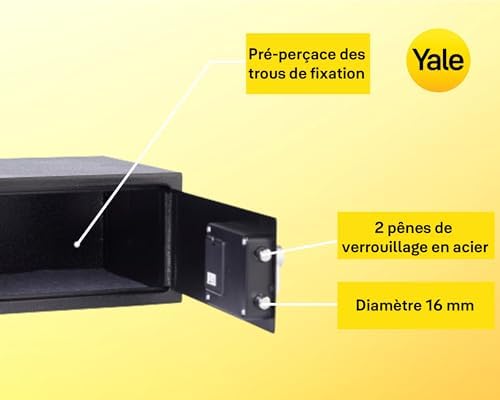 Vue 6 de Yale Coffrefort Electronique Format