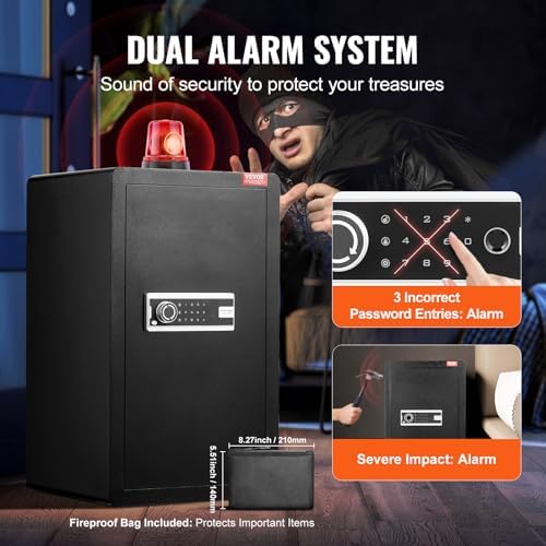 Vue 5 de Vevor Coffrefort Porte