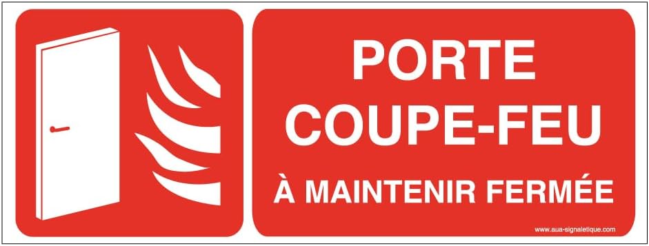 Aua Signaletique Panneau Porte