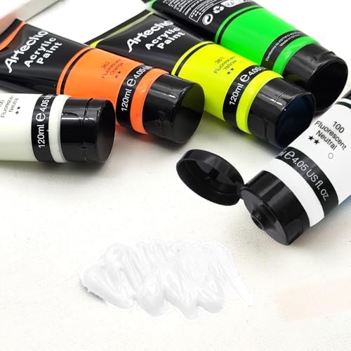 Vue 3 de Artecho Peinture Phosphorescente Neon