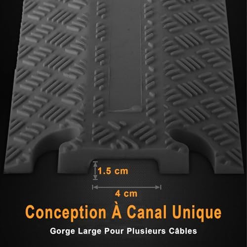 Vue 2 de Pyle Couvrerampe De Protection