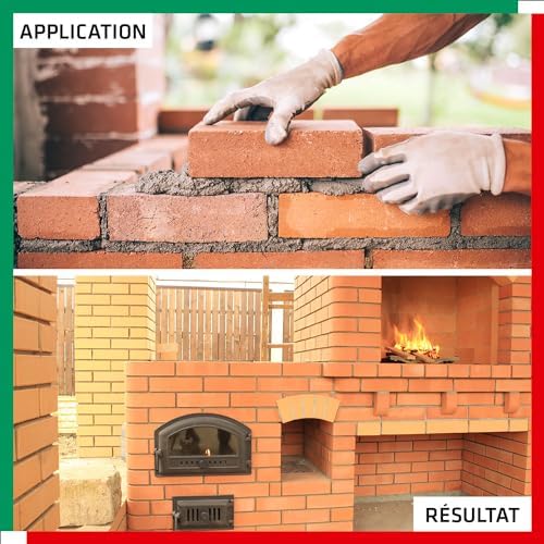 Vue 6 de Parexlanko Mortier Refractaire Gris