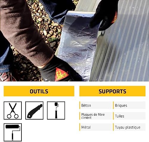 Vue 5 de Sika Bande Detancheite Autocollante