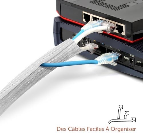 Vue 3 de Shinlfy Gaine Pour Cables