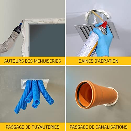 Vue 6 de Sika Mousse Polyurethane Expansive