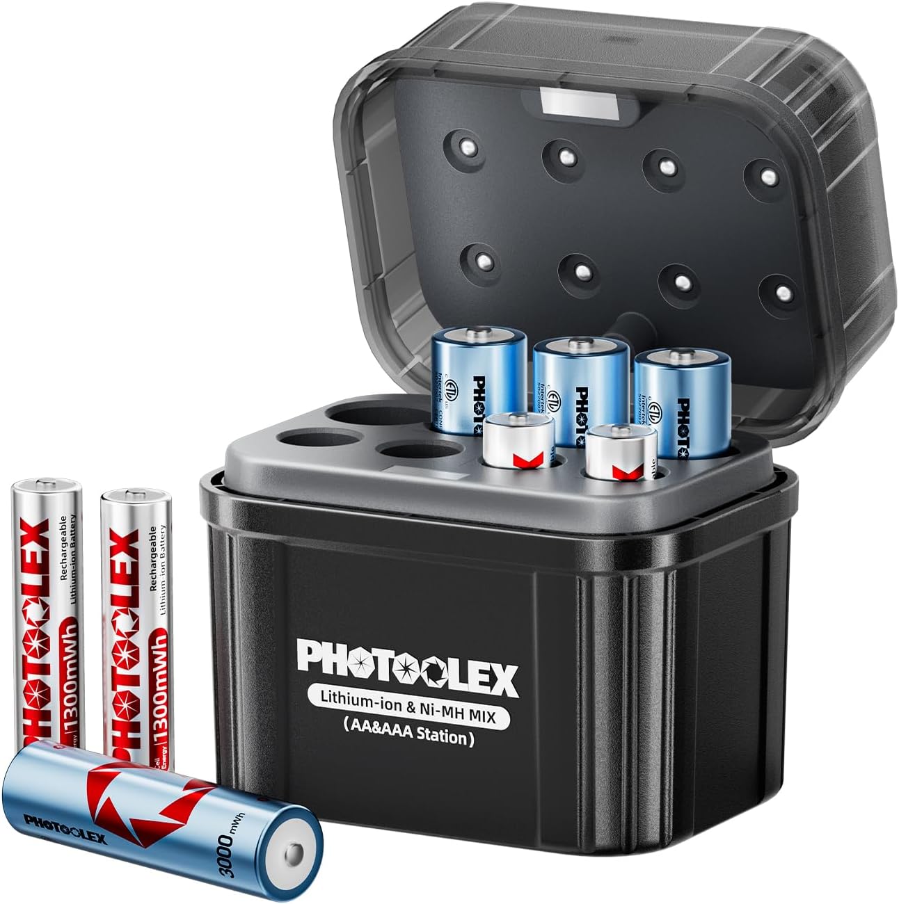 Photoolex Piles Rechargeables Aa