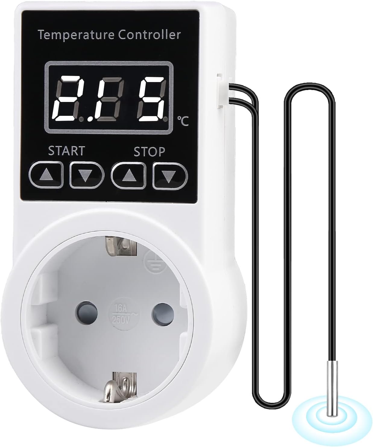 Pcs Digital Thermostat Plug