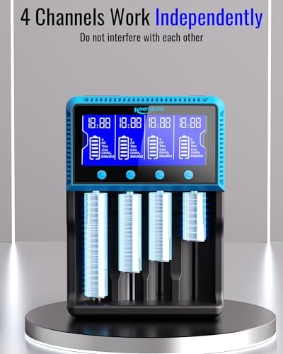 Vue 4 de Chargeur Accu Keenstone Chargeur