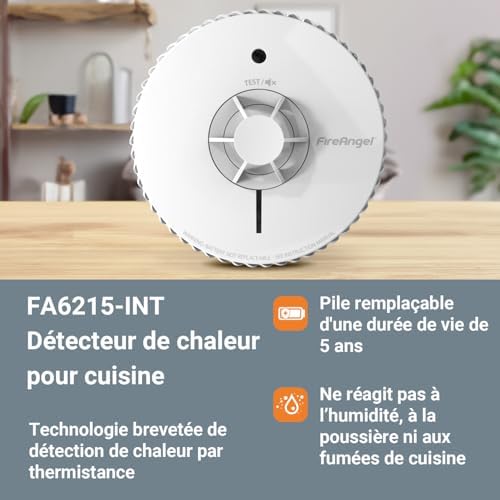 Vue 2 de Fireangel Faint Detecteur De