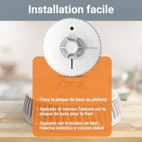 Vue 5 de Fireangel Faint Detecteur De