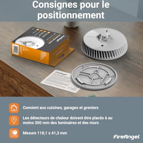 Vue 6 de Fireangel Faint Detecteur De