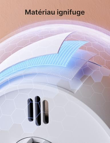 Vue 4 de Xsense Detecteur De Chaleur