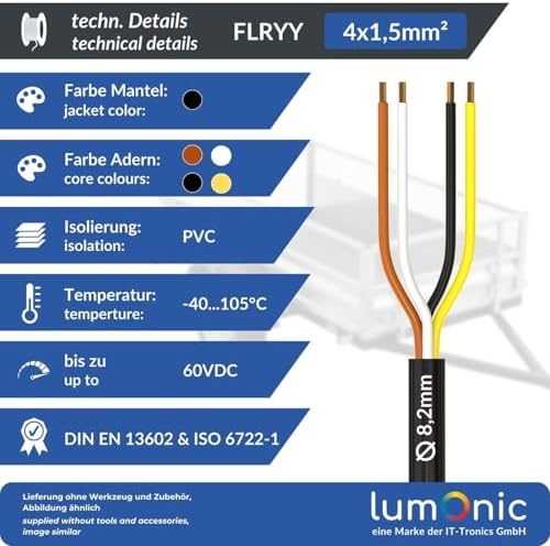Vue 3 de Lumonic Flryy Cable