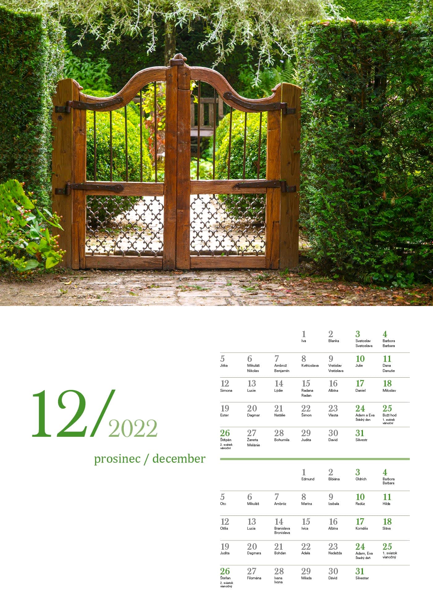 Kalendář Nástěnný 2022 - Pavel Chlouba